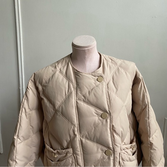 Vocavaca Frill Collar Short Down Coat - Picture 7 of 16